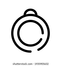 ring icon or logo isolated sign symbol vector illustration - high quality black style vector icons

