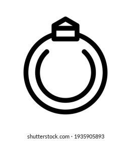 ring icon or logo isolated sign symbol vector illustration - high quality black style vector icons
