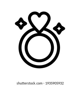 ring icon or logo isolated sign symbol vector illustration - high quality black style vector icons
