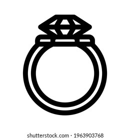 ring icon or logo isolated sign symbol vector illustration - high quality black style vector icons
