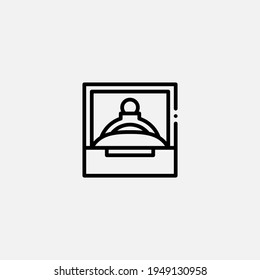 Ring icon sign vector,Symbol, logo illustration for web and mobile