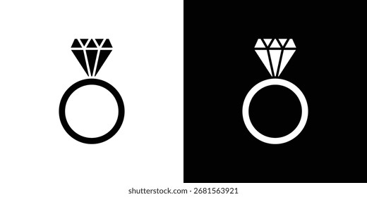 Ring icon symbol for templates, web design and infographics