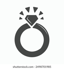 Ring Icon symbol, and vector, Can be used for web, print, and mobile