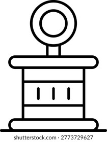 Ring Icon Vector Element line icon design vector icons
