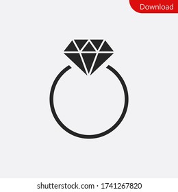 Ring-Icon-Vektor