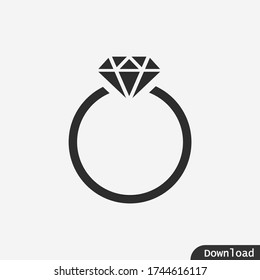 Ring icon vector eps 10