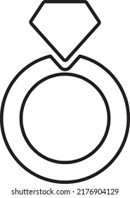 RING icon vector illustratio n on white background..eps
