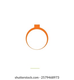 Ring icon vector illustration design