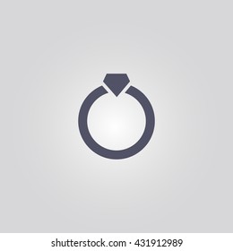 ring icon. ring vector. ring sign