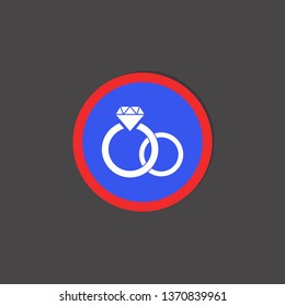 ring icon for wedding