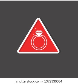 ring icon for wedding