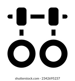icono de anillo para tu sitio web, móvil, presentación y diseño de logotipo.