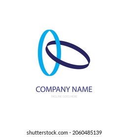 Ring, jewellery icon logo vector