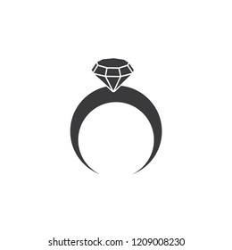 ring jewelry logo icon template