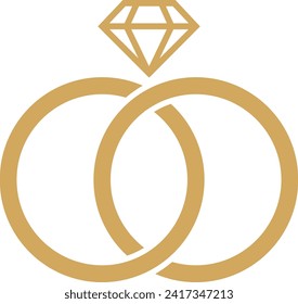 Ring logo, Diamond Ring Logo