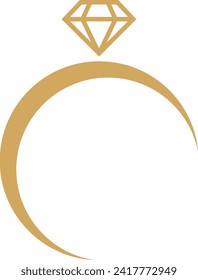 Ring logo, Diamond Ring Logo	
