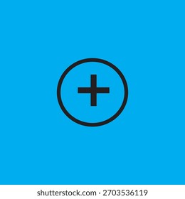 Ring plus best icon design 