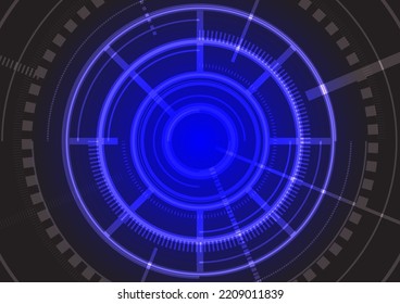 Ring power,Technology circle for background