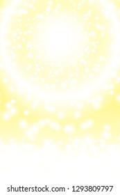 Ring of sparkling light, image of shining sun, star burst