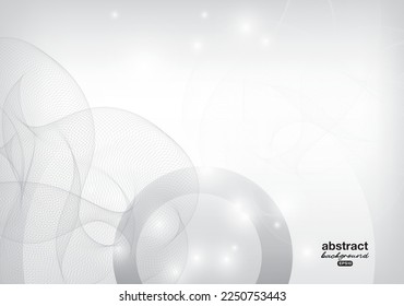 ring sphere with wave ribbon background for advertisement banner,brochure,website landingpage, notebook cover vector eps.