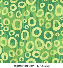 Ring spots pattern seamless vector background tile