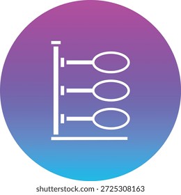 Icono de Vector de soporte de anillo. Se puede utilizar para aplicaciones de impresión, móviles y de Web.