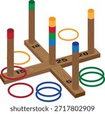 Ring Toss, backyard fun game.