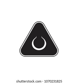 ring triangle logo vector