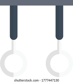 ring vector flat color icon