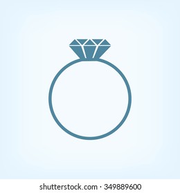 ring vector icon