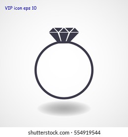 ring vector icon, vector best flat icon, EPS