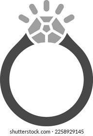 Ring vector icon. Can be used for printing, mobile and web applications.
