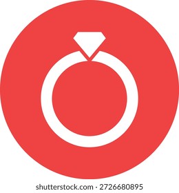 Ilustración de diseño de icono de Vector de anillo
