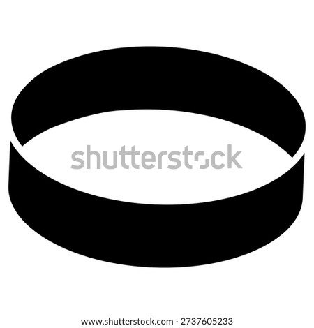 Ring vector icon. Wedding ring Illustration sign. Signet ring symbol or logo.
