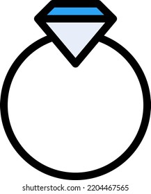 Ring Vector illustration on a transparent background.Premium quality symmbols.Stroke vector icons for concept and graphic design.