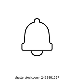 Ring Vector Line Sign for Adverts. Suitable for books, stores, shops. Editable stroke in minimalistic outline style. Symbol for design 