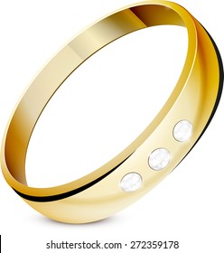 ring wedding Abstract vector illustration eps 10 / ring wedding