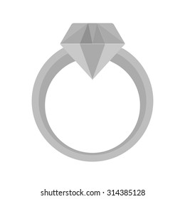 Ring, wedding, gold icon vector image.Can also be used for valentine, love, observances and holidays. Suitable for mobile apps, web apps and print media. 