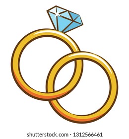 92 Wedding ring kawaii Images, Stock Photos & Vectors | Shutterstock