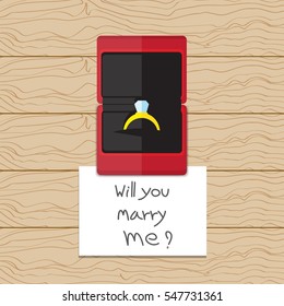 Ring wedding vector design for valentine's day.