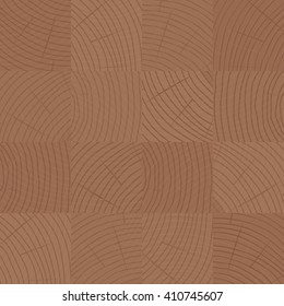 Ring of Wood. Vector Illustration Background.