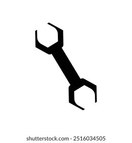 Ring wrench icon, Fitting ring wrench, color can be changed