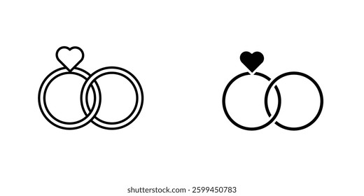 Ringicons for ui. vector illustration