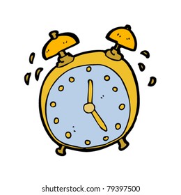 ringing alarm clock cartoon