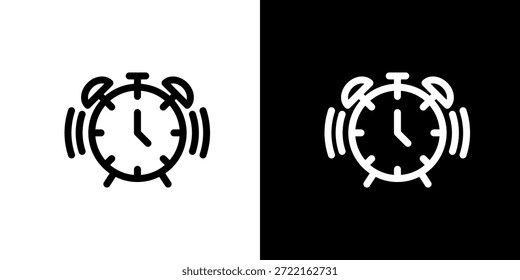 Timbre del reloj de alarma y del icono del reloj de alarma