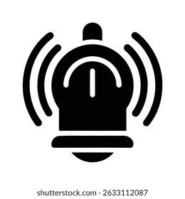 Symbol für die Warnmeldungsanzeige - Sound Alert Illustration