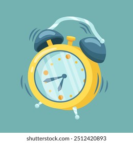 Ringing Alarm Icon Vector Illustration