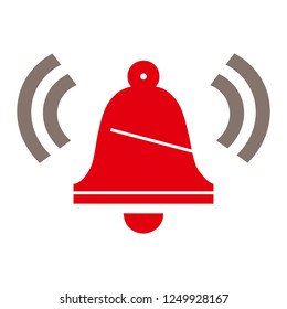 Ringing bell, alarm icon Symbol
