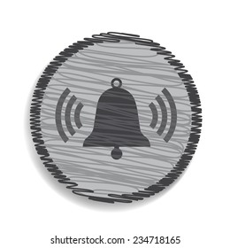 Ringing bell button