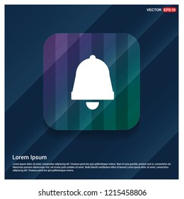 Ringing bell icon - Free vector icon